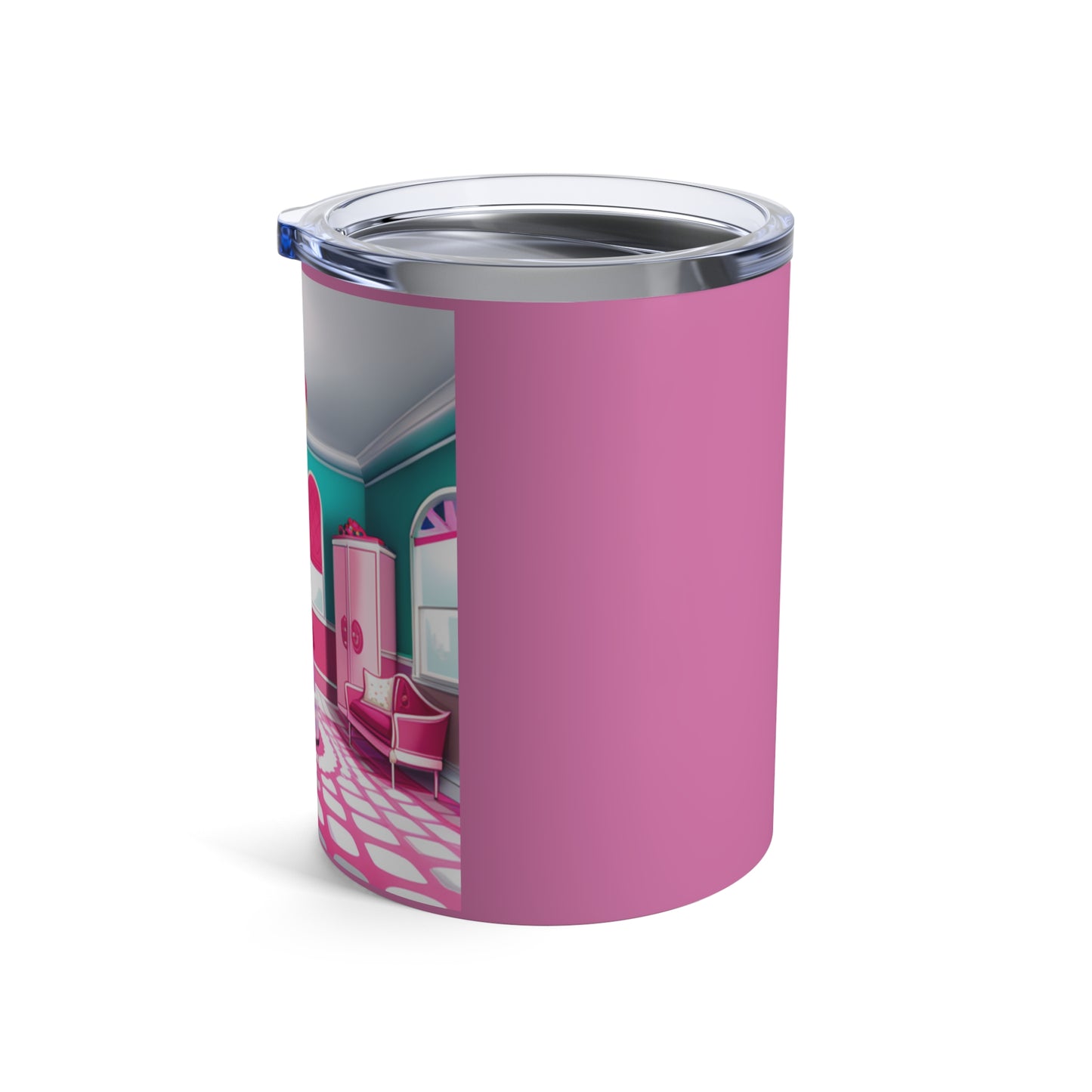 " Doll House" Design Tumbler 10oz Portable Travel Drinkware