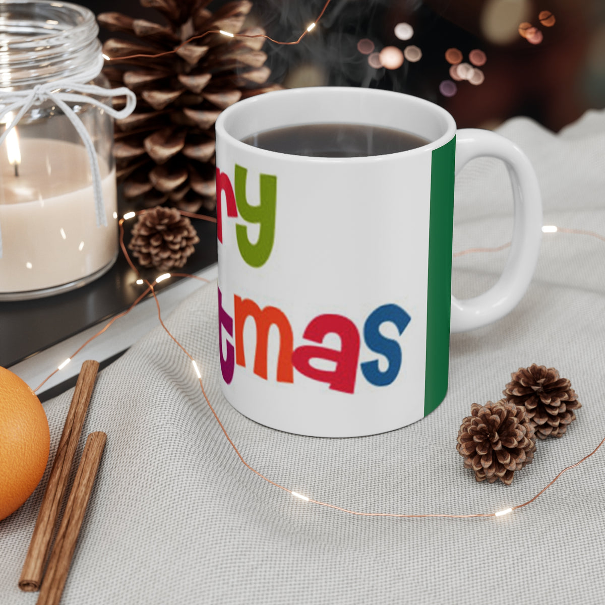 Mug 11oz Christmas Mug Holiday Season Gift Giving Family Gathering Yuletides Season Family Gifts Christmas Day Cup