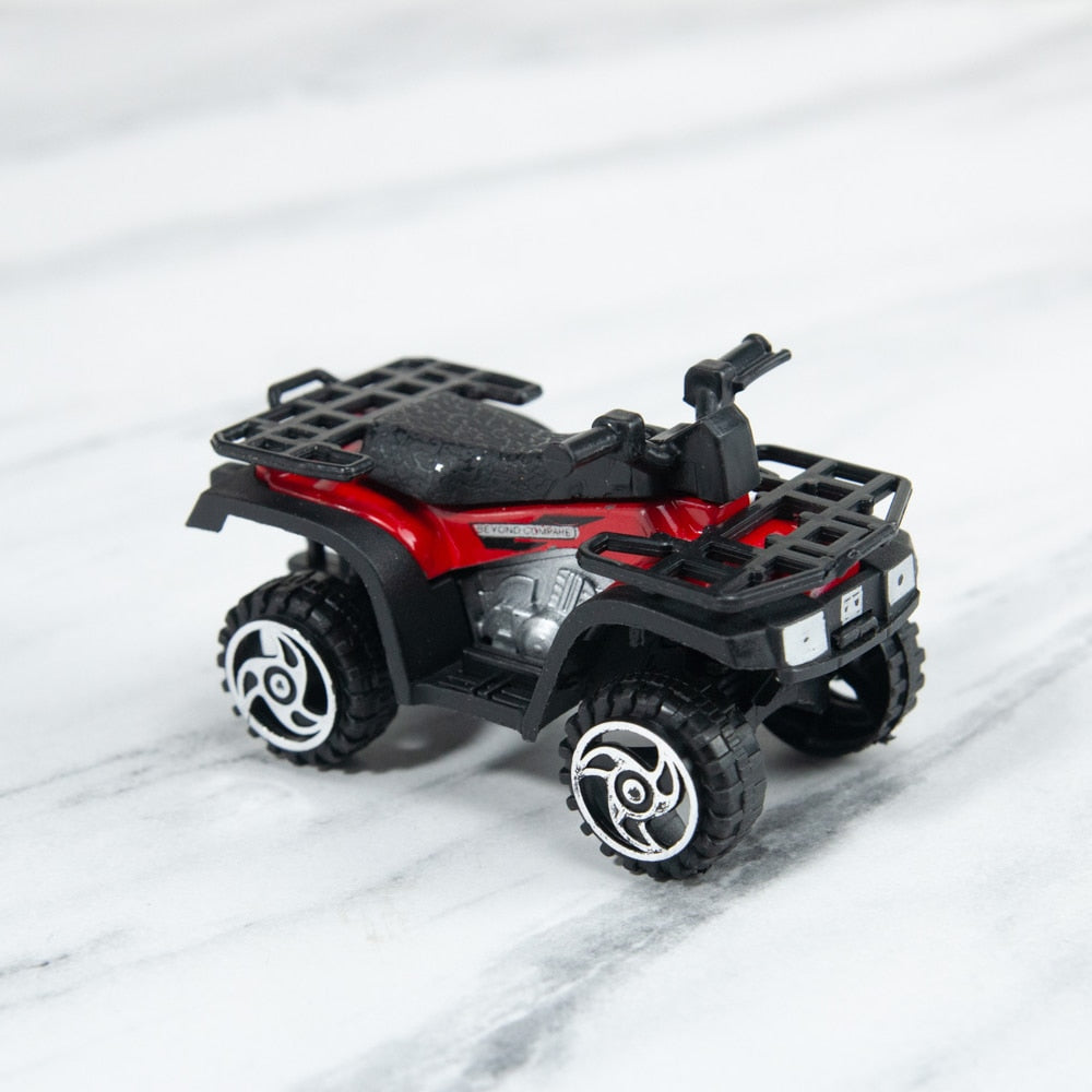 Kids Toy Car Mini Car Model Toys Simulation Motorcycle Utility Vehicle Plastic Diecasts Toy Boys Toys for Children