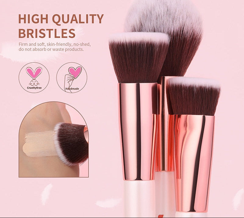 DUcare Professional Makeup Brushes 8-27Pcs Makeup Brush Full Set Foundation Eyeshadow Powder Synthetic Goat Hair Cosmetics Brush