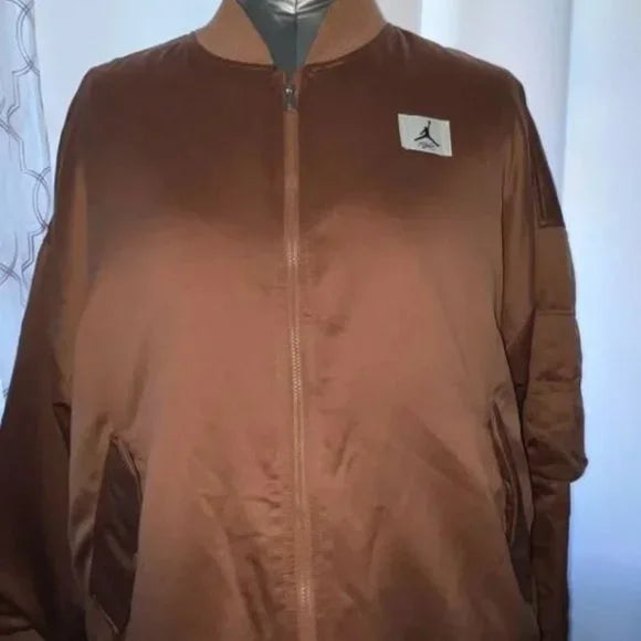 NWT Jordan Flight Renegade Oversized Bomber Jacket Women’s Size XL. Women's Ladies Fashion.