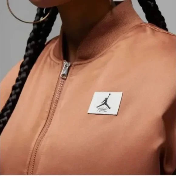 NWT Jordan Flight Renegade Oversized Bomber Jacket Women’s Size XL. Women's Ladies Fashion.