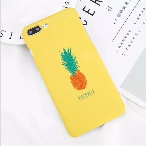 NWT Brand New Beautiful Pineapple 🍍 Black Yellow iPhone X Case Design.