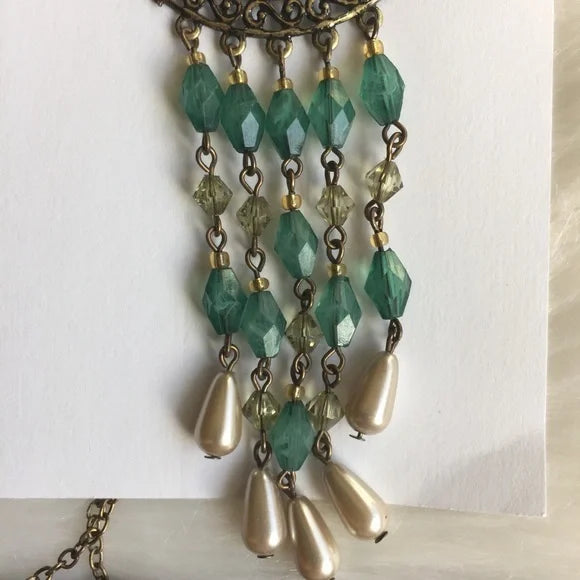 New Ashley Stewart Necklace Earrings Set. Women's Fashion Jewelry
