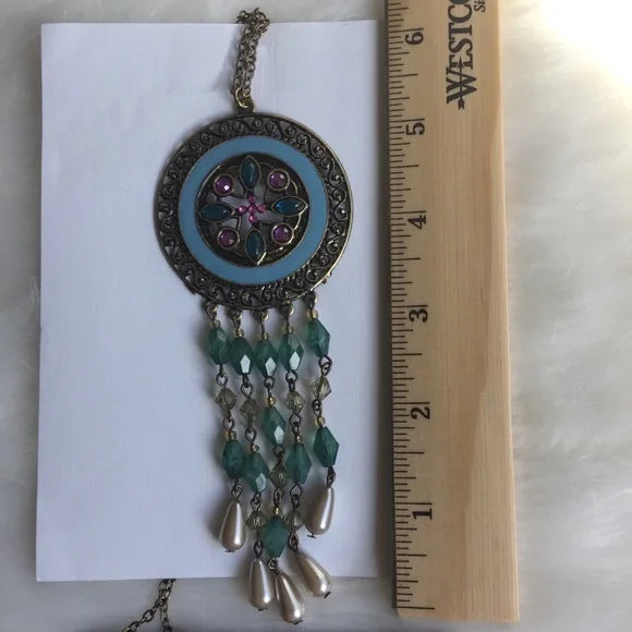 New Ashley Stewart Necklace Earrings Set. Women's Fashion Jewelry