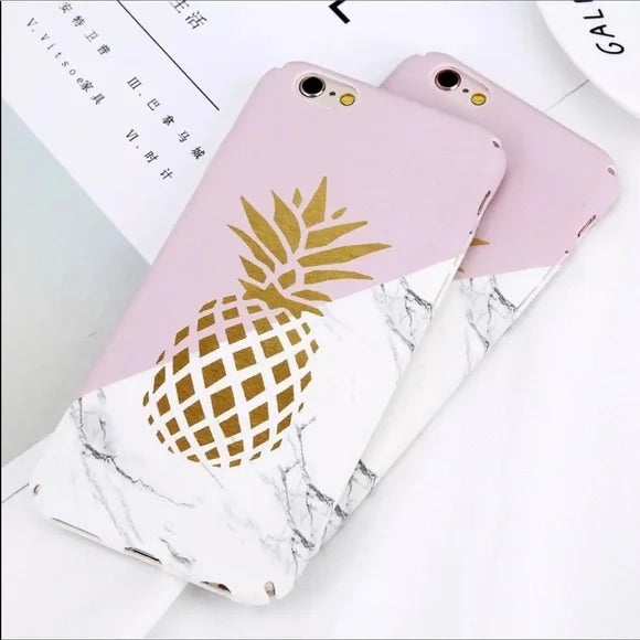 NWT Pineapple 🍍 Design iPhone 7+ iPhone X Case. Fashion Accessories