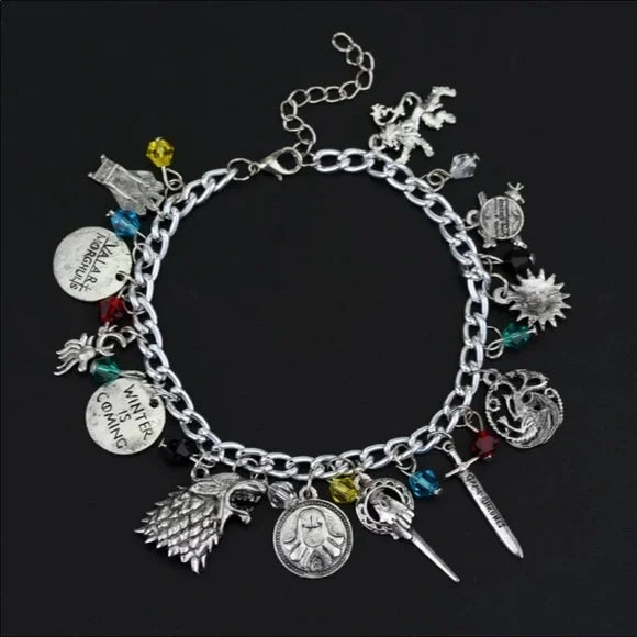 NWT GAME OF THRONES Winter is Coming Bracelet. Women's Fashion Accessories