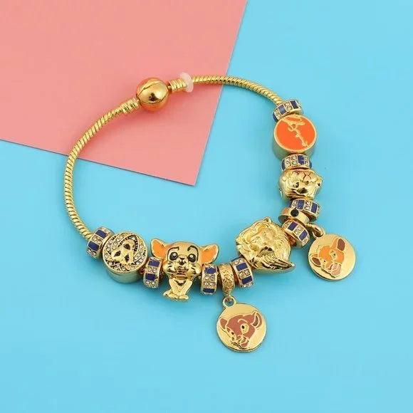 NWT LION King Charm Pumba Lana Bracelet. Women's Fashion Accessories