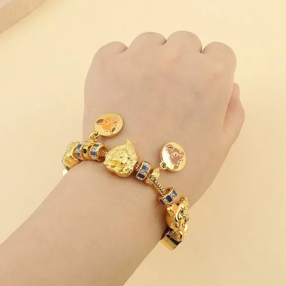 NWT LION King Charm Pumba Lana Bracelet. Women's Fashion Accessories
