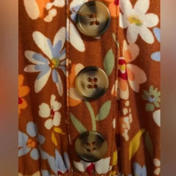 Derek Heart Spandex Floral Kids Dress. Size 14. Kids Fashion.