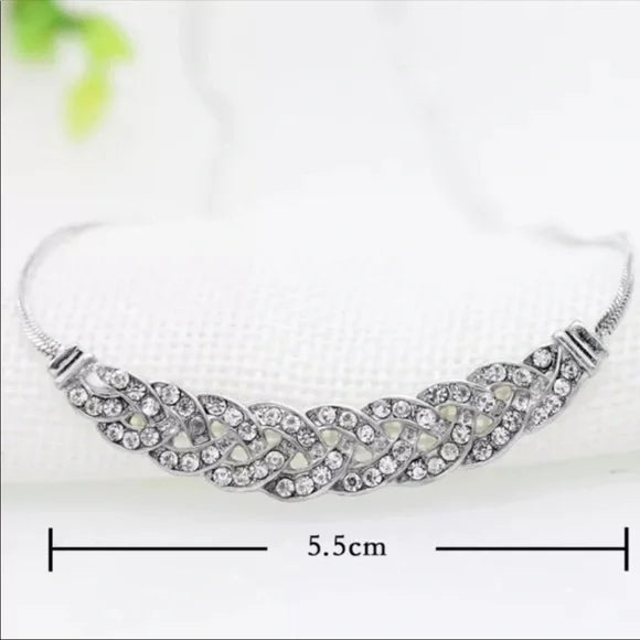 New Gold & Silver Statement Necklace Jewelry. Fashion Accessories