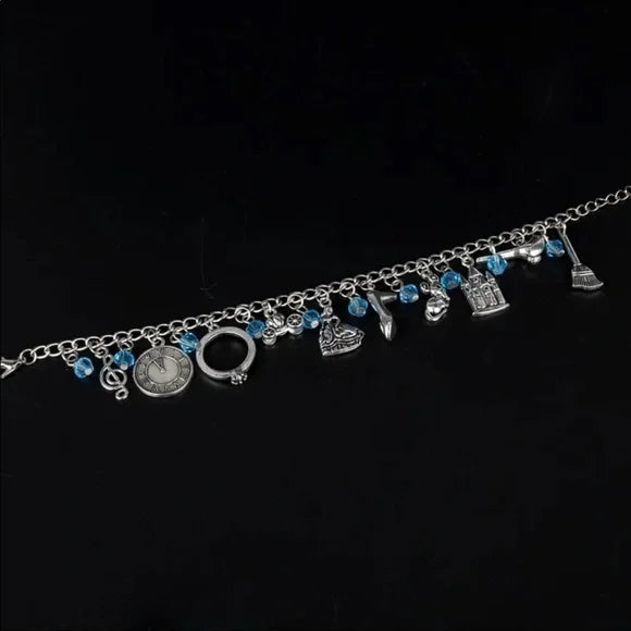 NEW CINDERELLA Charms with Gemstone 💎 Bracelet.