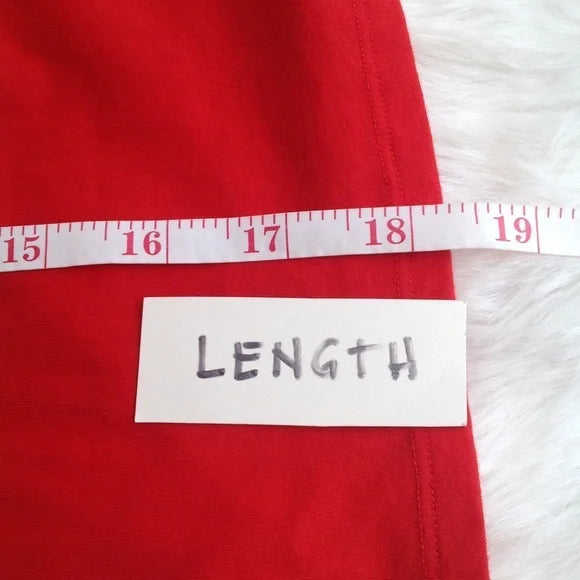 NWOT Victoria's Red "Angel" Long Sleeve Shirt. Size Medium. Women's Fashion