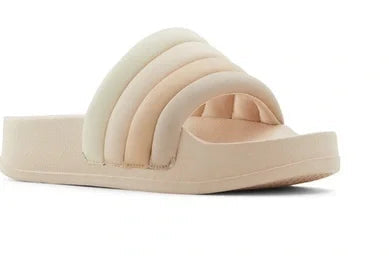 NWT Call it Spring Ariannah Slide Sandal Beige size 8 women's summer
