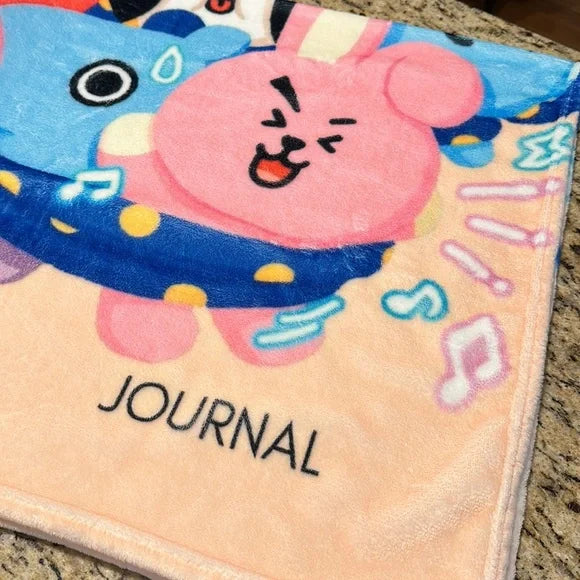 Forever BT21 Soft Fluffy Fleece Decorative Blankets Bed Decor Throw New