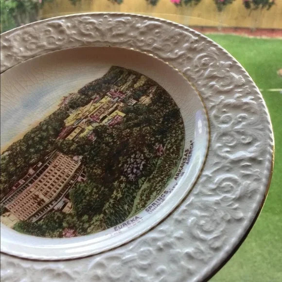 10" Eureka Spring in Arkansas Home Decor Ceramic Plate