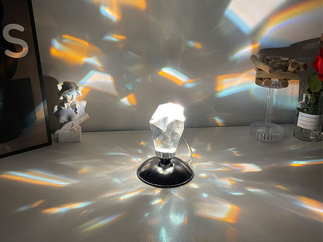 LED Crystal Night Lamp