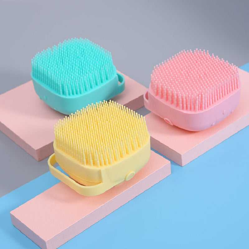 3pcs Easy and Convenient Pet Bath Soft Brush
