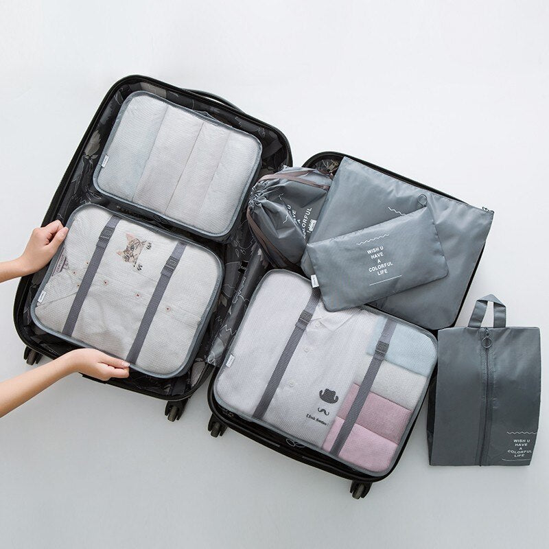 Waterproof Luggage Organizer Bag perfect for keeping your belongings organized and dry while you travel.
