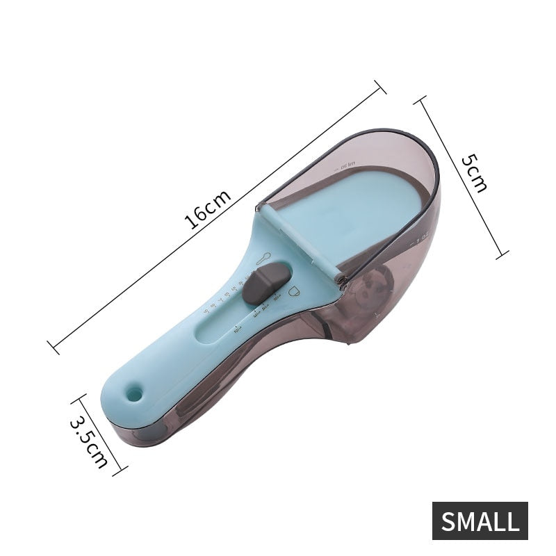 Creative Adjustable Measuring Spoons With Scale Baking Cooking Kitchen Tools