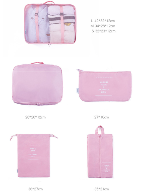 Waterproof Luggage Organizer Bag perfect for keeping your belongings organized and dry while you travel.