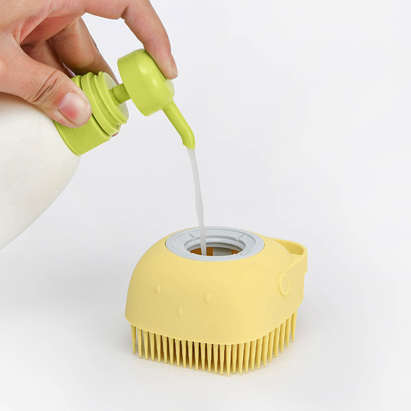 3pcs Easy and Convenient Pet Bath Soft Brush
