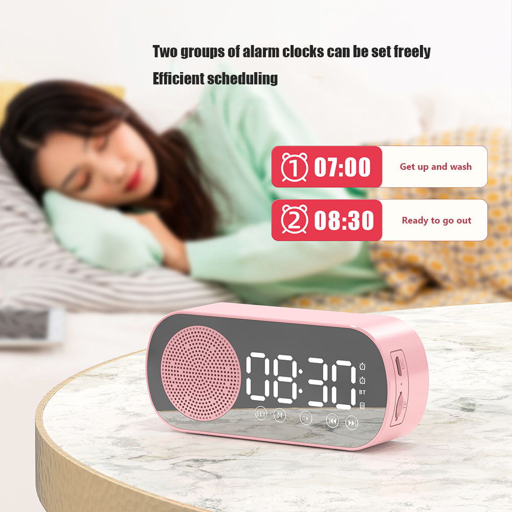 LED Screen Sound Bar Multifunctional Portable Bluetooth Compatible Speaker
