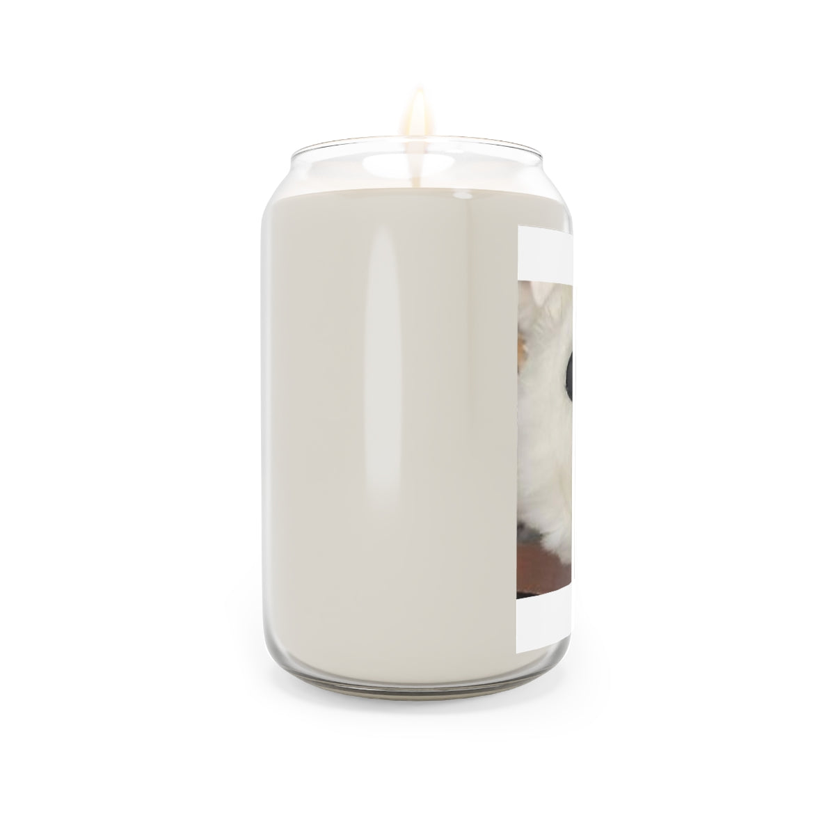 " Dog Paw " Design Scented Candle, 13.75oz Holiday Gift Birthday Gift Comfort Spice Scent, Sea Breeze Scent, Vanilla Bean Scent Home Decor