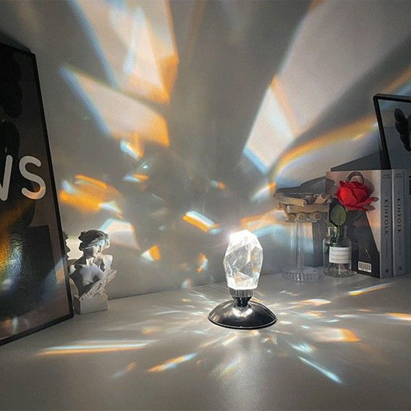 LED Crystal Night Lamp