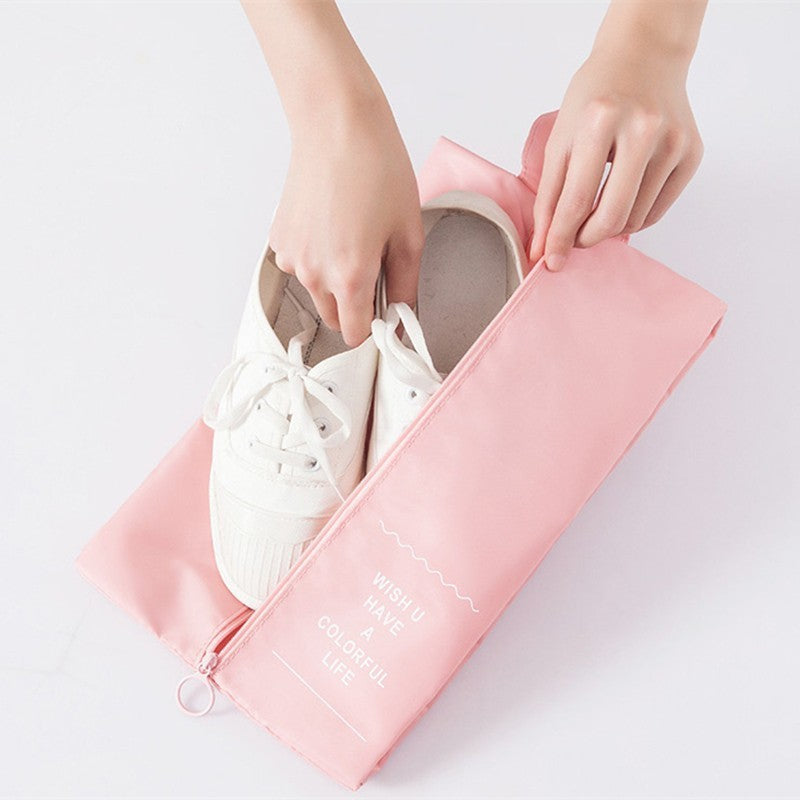 Waterproof Luggage Organizer Bag perfect for keeping your belongings organized and dry while you travel.