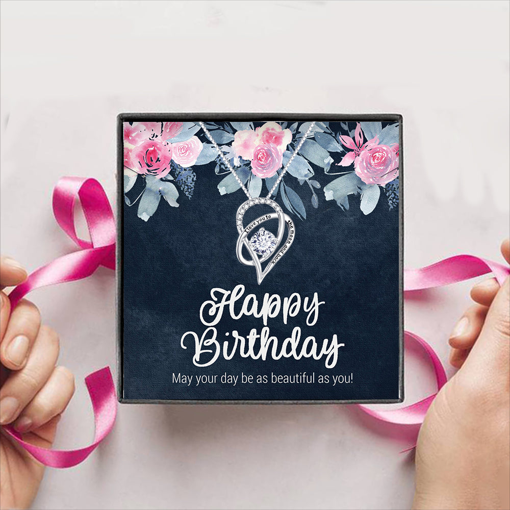 50% OFF " Happy Birthday " Gift Box + Necklace (Options to choose from)
