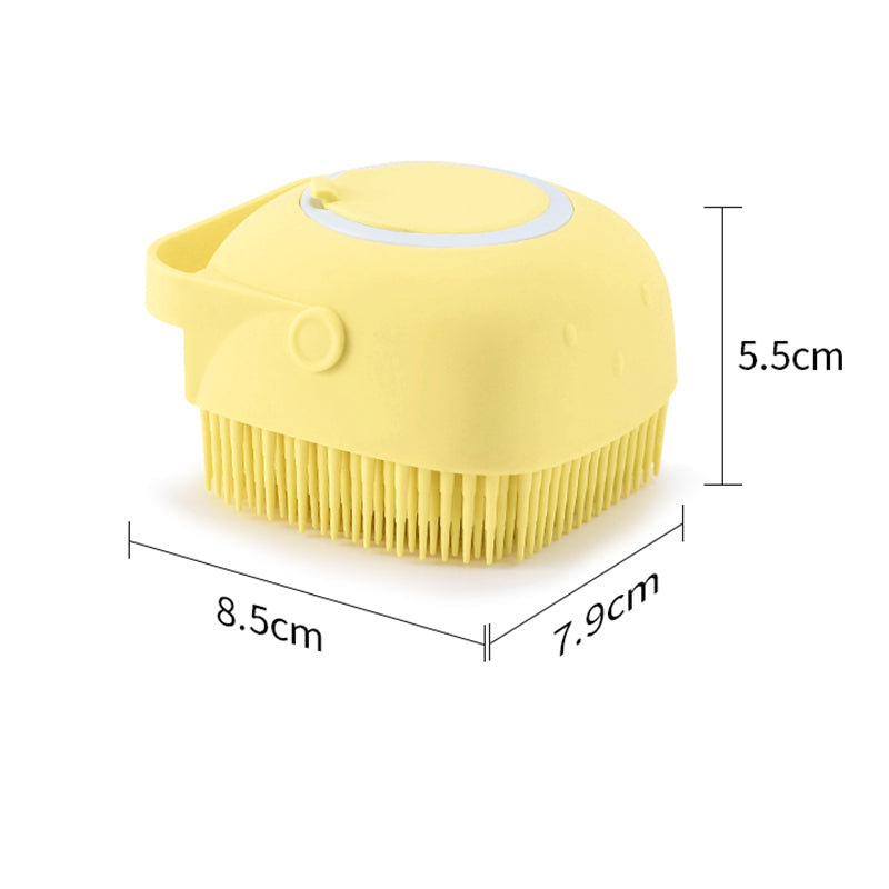 3pcs Easy and Convenient Pet Bath Soft Brush