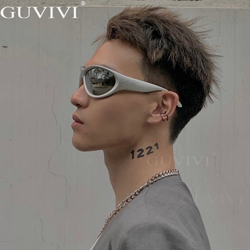 3pcs New Y2K Retro UV400 Windproof Sport Sunglasses Women's Fashion Accessories