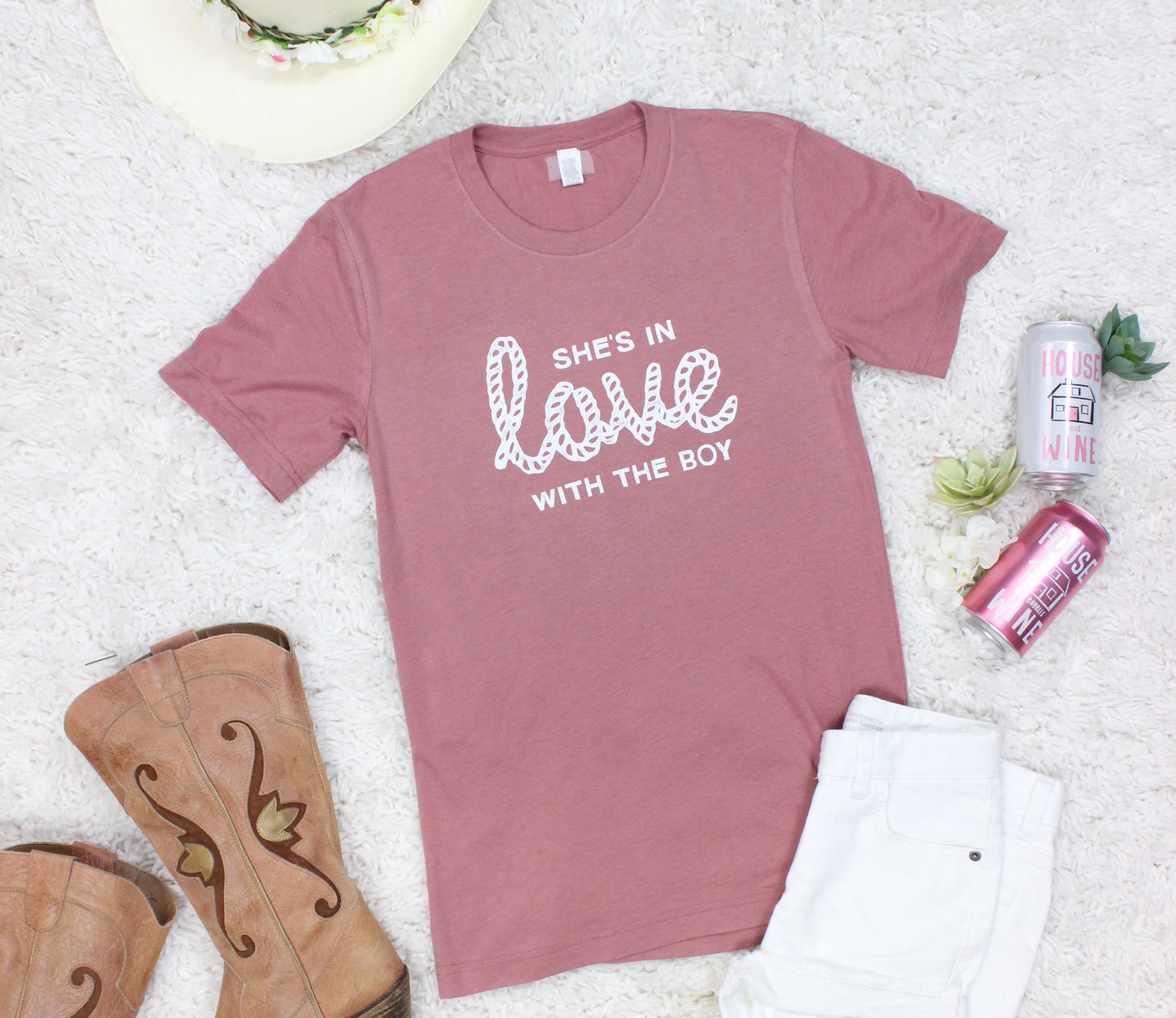 " I'm Gonna Marry That Boy Someday" | " She's In Love with the Boy " - Bachelorette Party Tees
