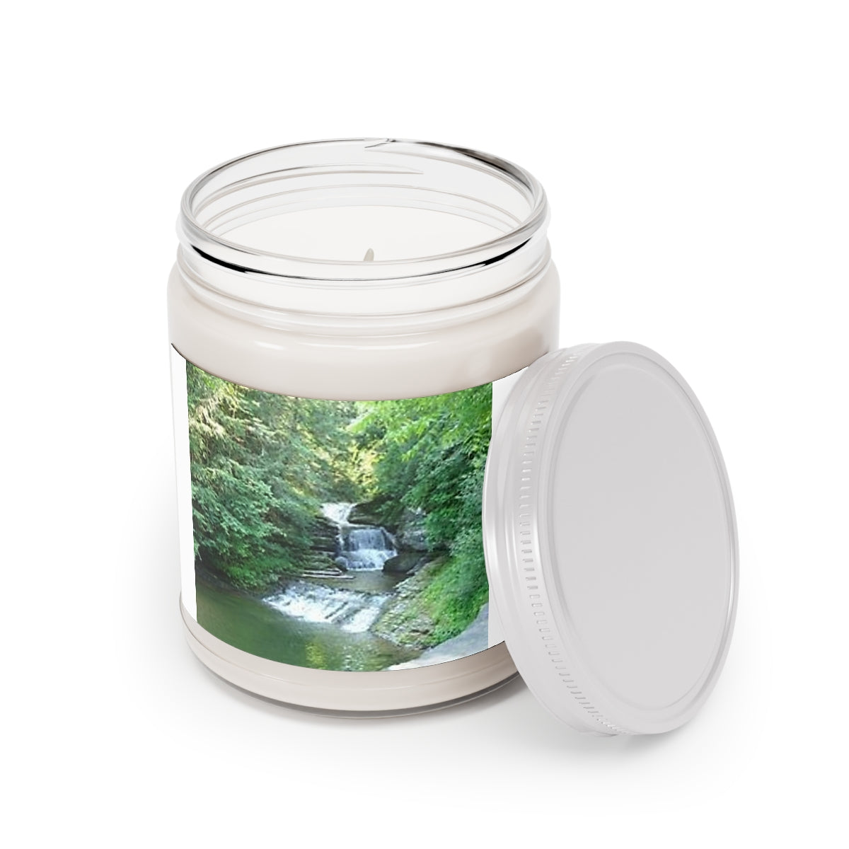 " Nature's Best " Design Scented Candles, 9oz Holiday Gift Birthday Gift Comfort Spice Scent, Sea Breeze Scent, Vanilla Bean Scent Home Decor