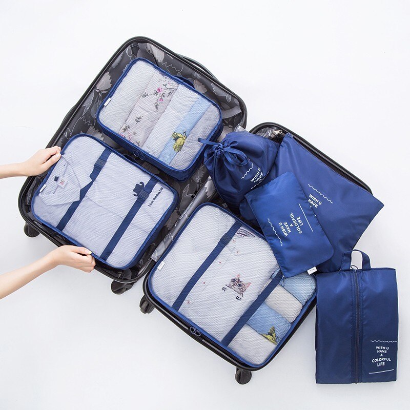 Waterproof Luggage Organizer Bag perfect for keeping your belongings organized and dry while you travel.
