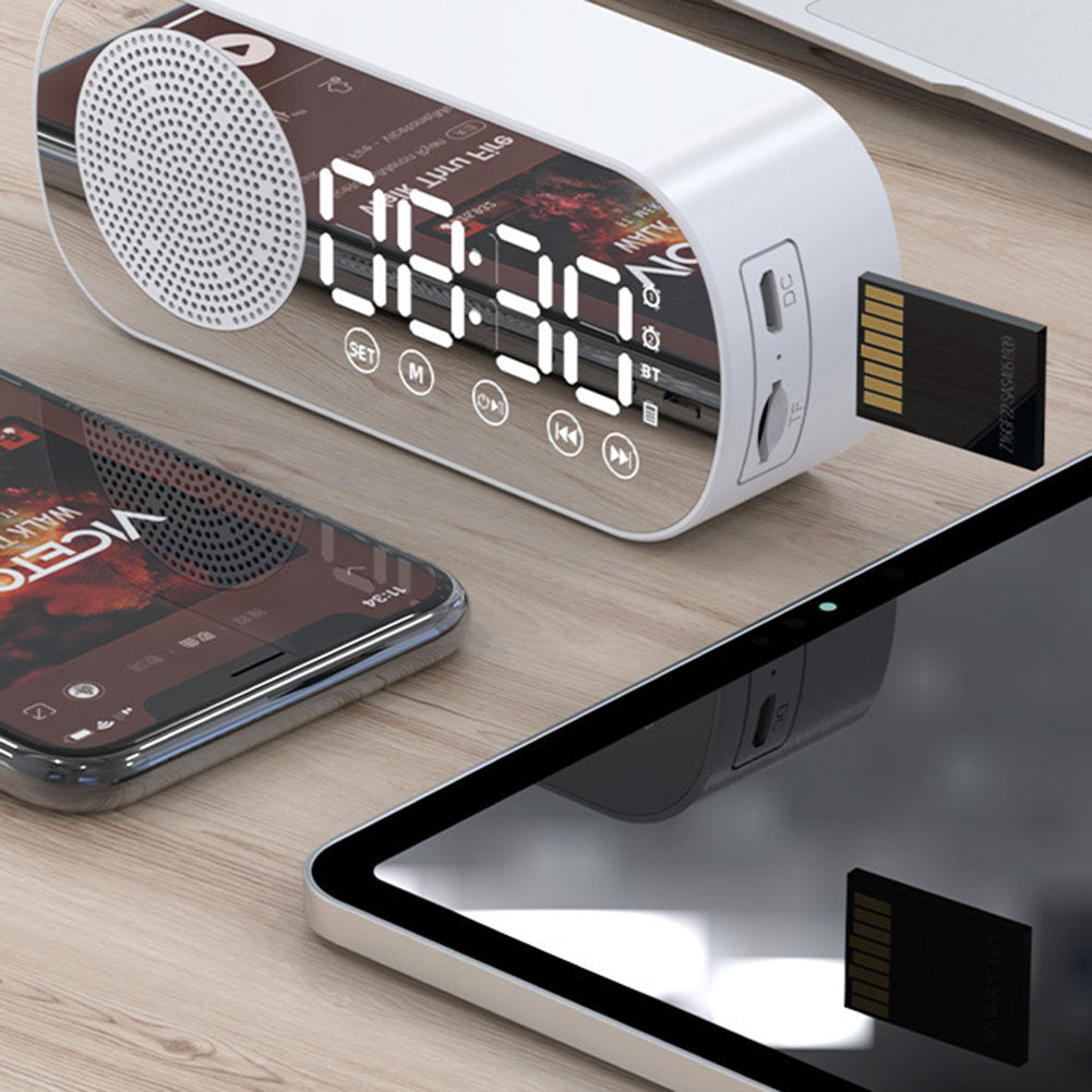 LED Screen Sound Bar Multifunctional Portable Bluetooth Compatible Speaker