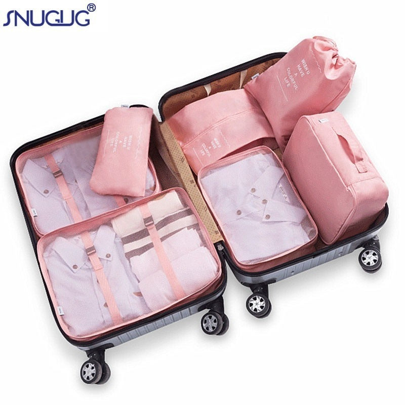 Waterproof Luggage Organizer Bag perfect for keeping your belongings organized and dry while you travel.
