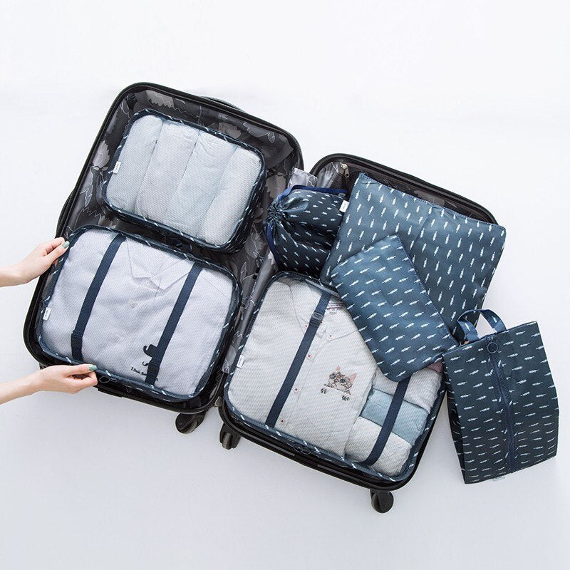 Waterproof Luggage Organizer Bag perfect for keeping your belongings organized and dry while you travel.