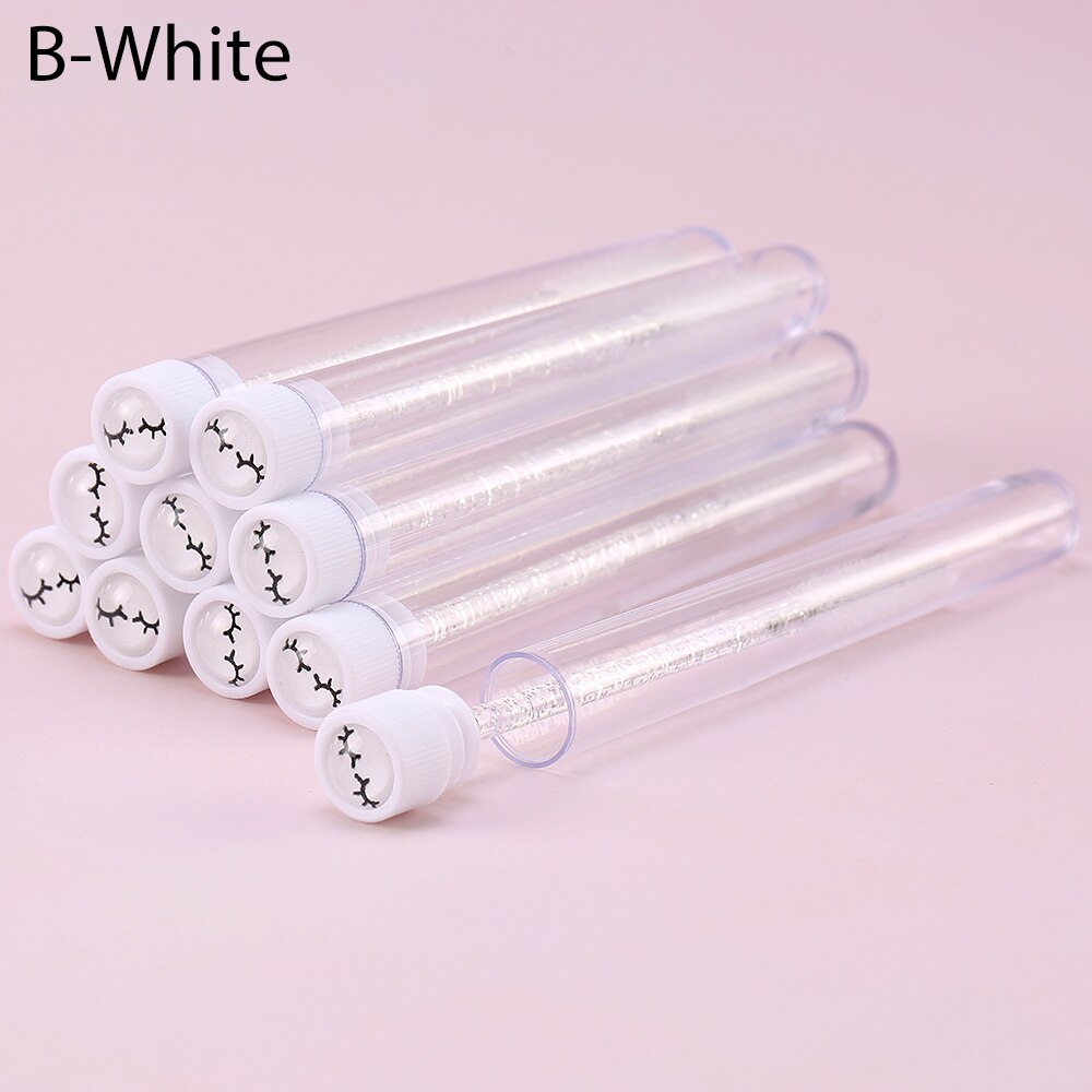 Eyelash Extender Disposable Eyebrow Brush Separate Tube Design Charming Diamond Bottom Mascara Stick Applicator