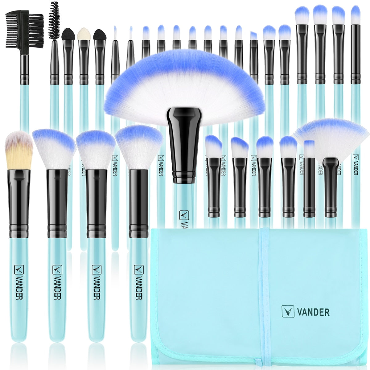 24/32 Pcs Beauty Makeup Brushes Set Professional High Quality Eyelash Eyebrow Foundation Powder Contour Makeup Brush Tool