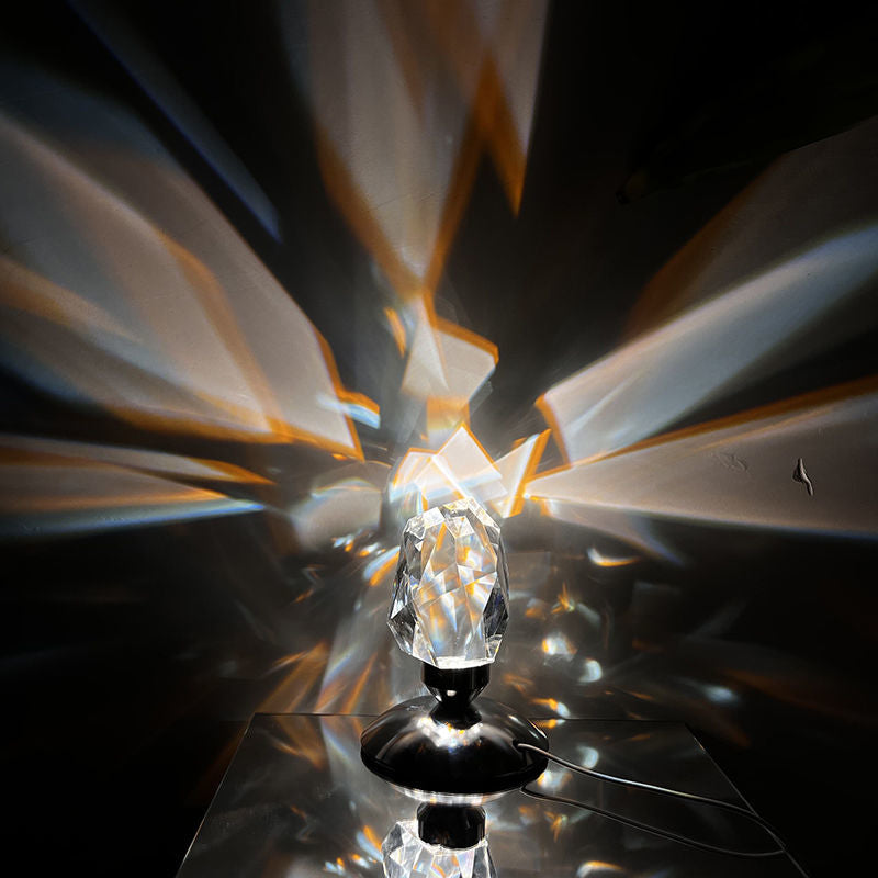 LED Crystal Night Lamp