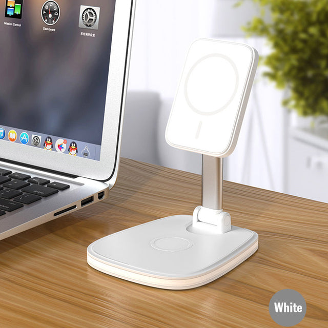 3in1 15W Folding Wireless Magnetic Charger Universal Charging Fast Convenient