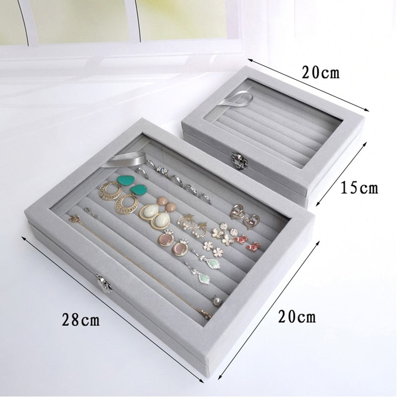 Velvet Jewelry Organizer perfect for storing and displaying your favorite jewelry pieces.