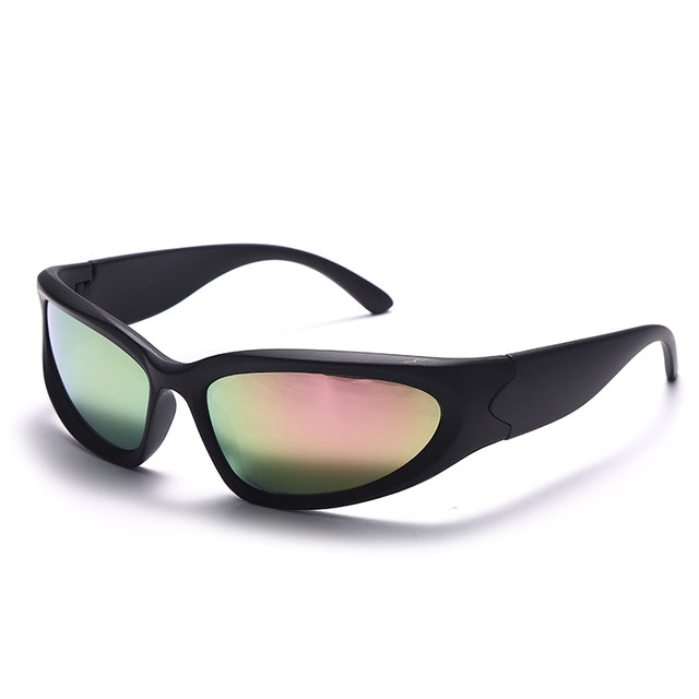 3pcs New Y2K Retro UV400 Windproof Sport Sunglasses Women's Fashion Accessories