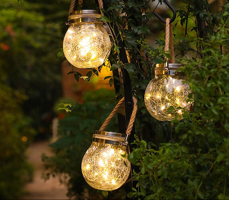 LED Solar Light Ball Perfect Way To Add a Touch of Style and Atmosphere to your Home or Garden