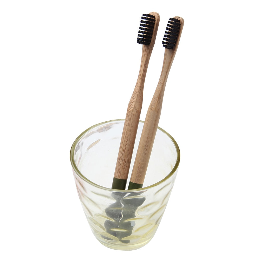 1 Pc Bamboo Toothbrush