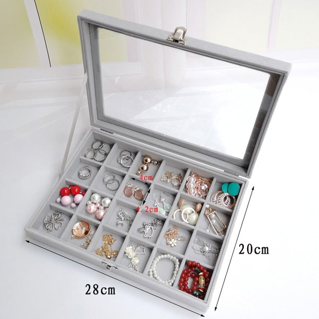 Velvet Jewelry Organizer perfect for storing and displaying your favorite jewelry pieces.