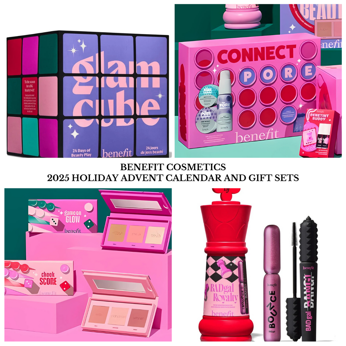Benefit Cosmetics 2025 Holiday Advent Calendar and Gift Sets – BeautyVelle