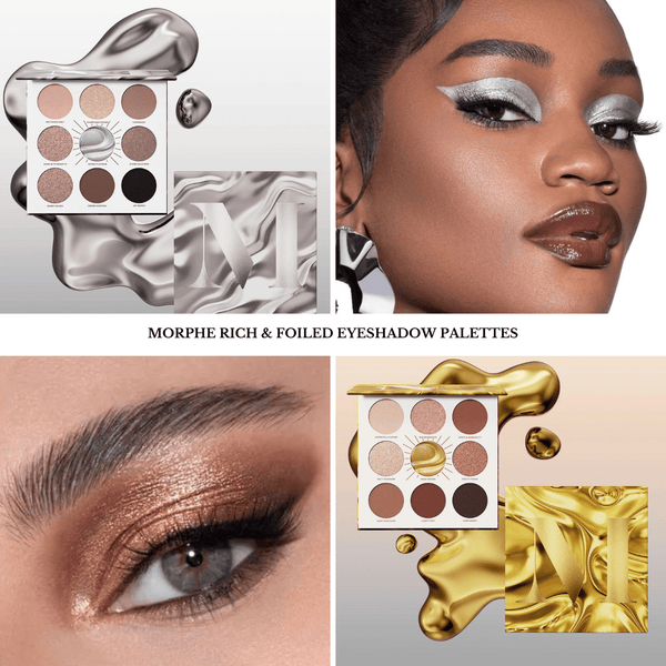 Morphe Rich & Foiled Eyeshadow Palettes – BeautyVelle